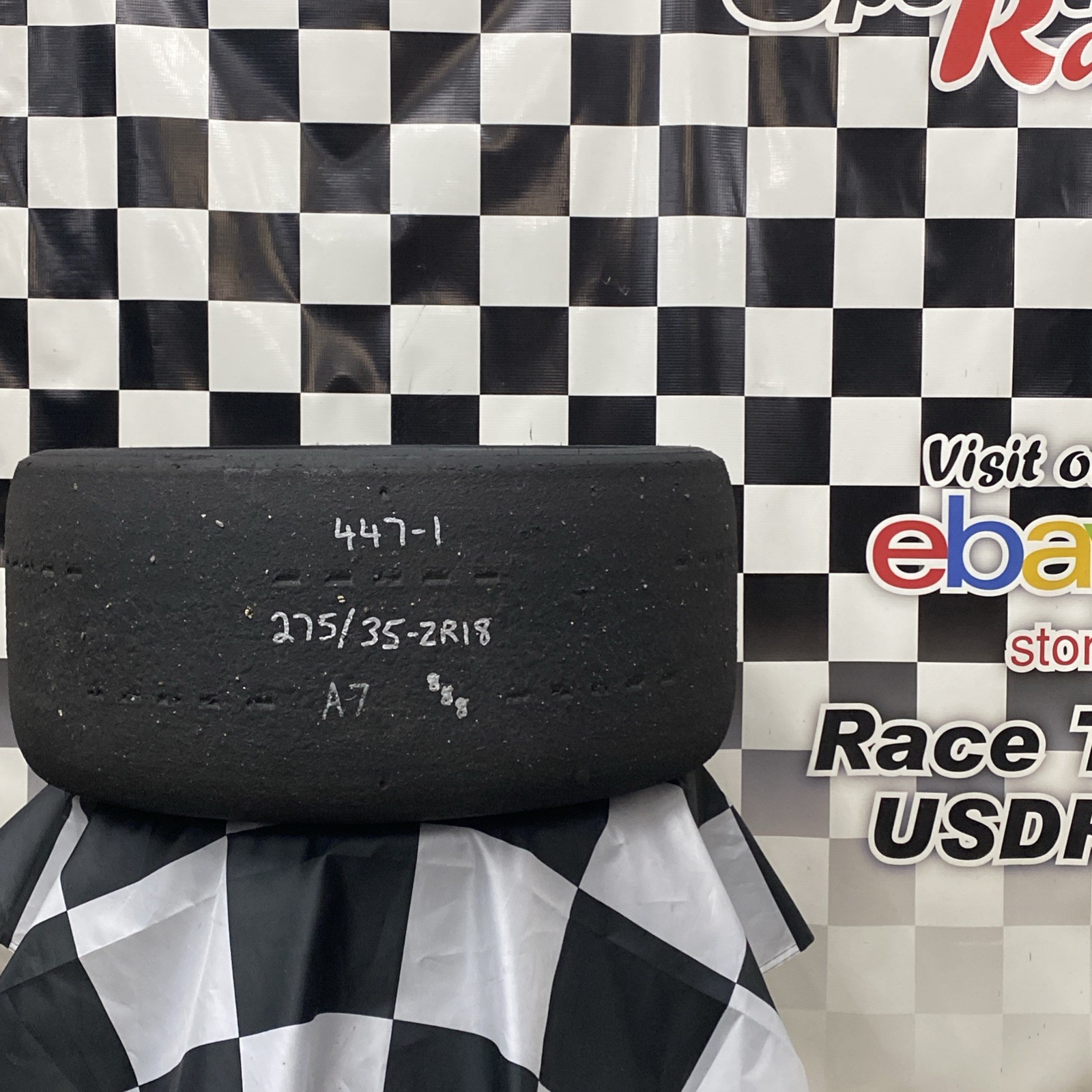 447-1 USDRRT HOOSIER DOT Road Race / Auto-X Tire. 275/35 ZR18 A7