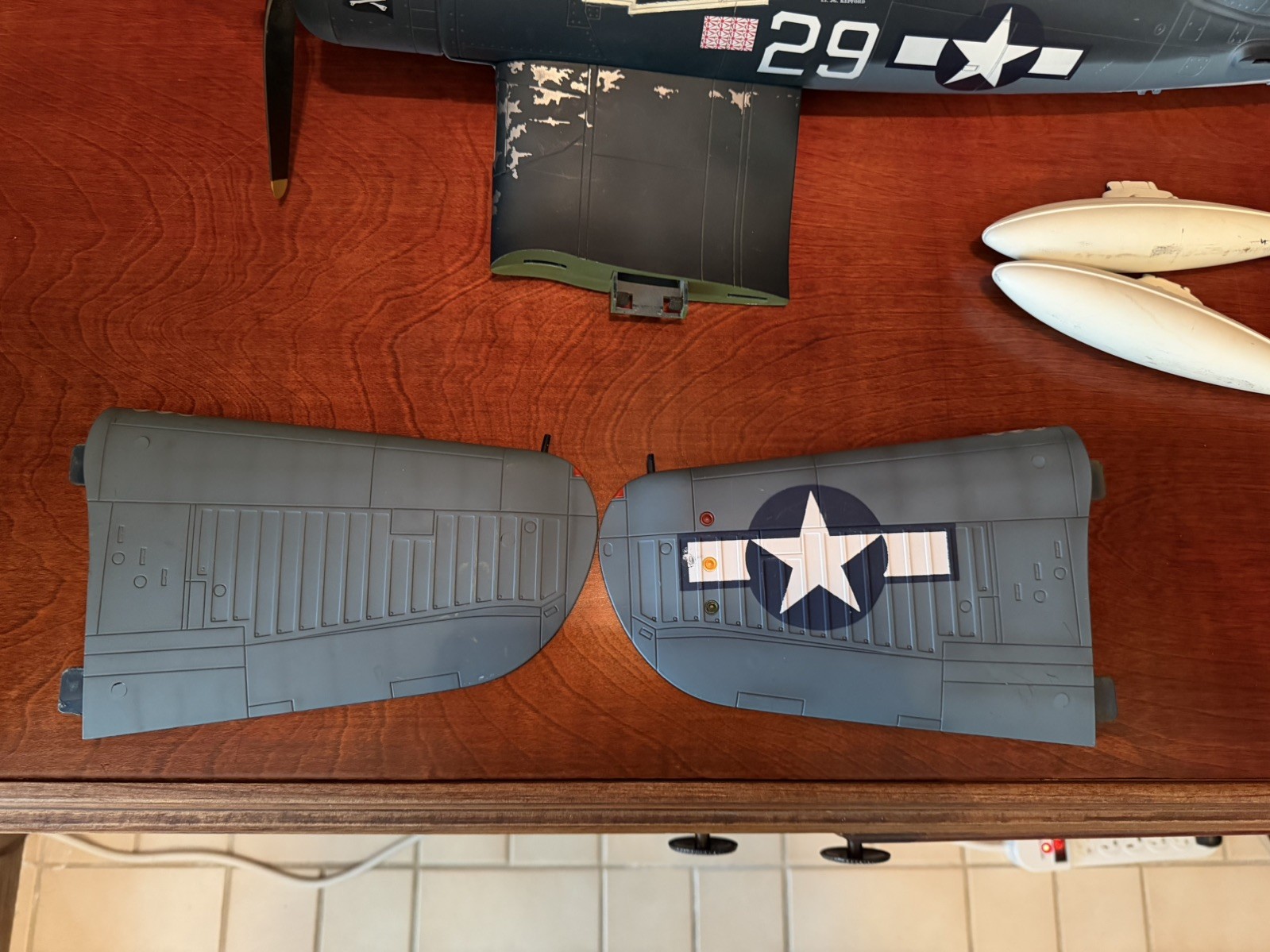 21st Century Toys XD F4Y-1D Corsair 1:18 Aircraft with Pilot Figure