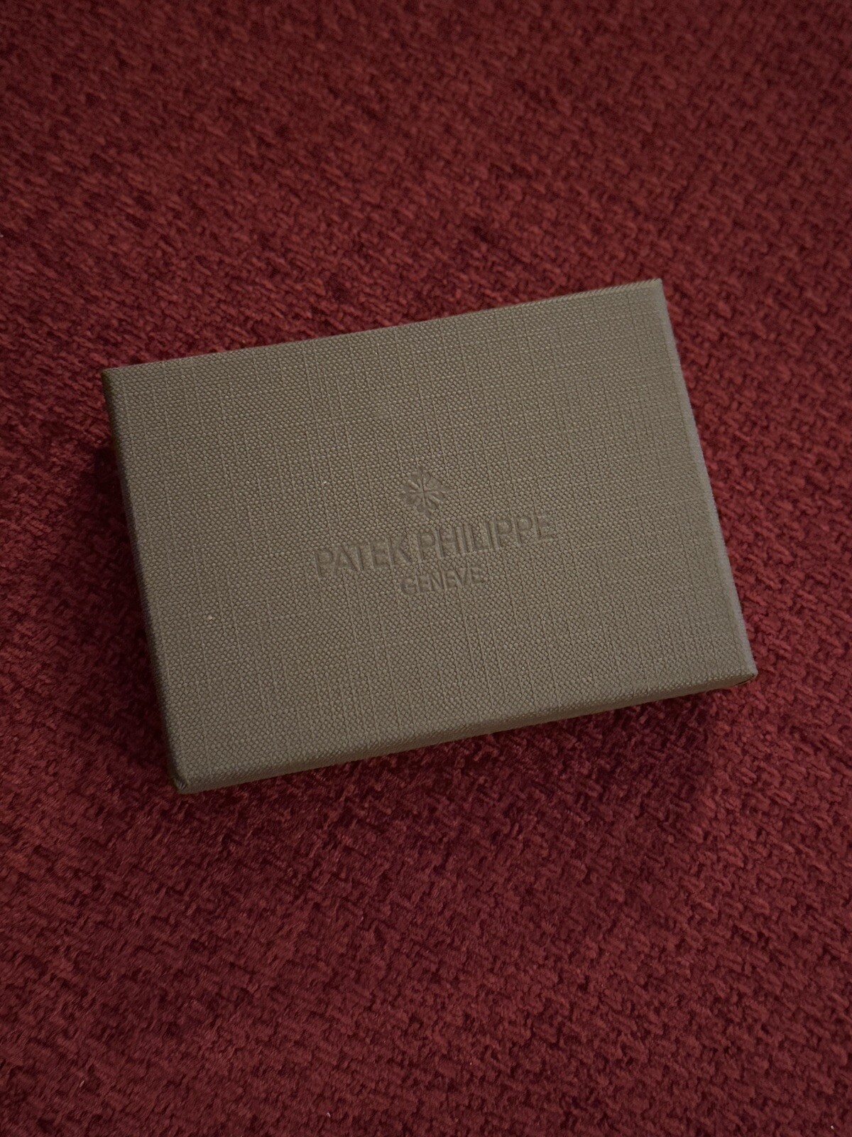 Patek Philippe Calatrava Black Calfskin Cardholder Card Wallet - AD VIP Gift