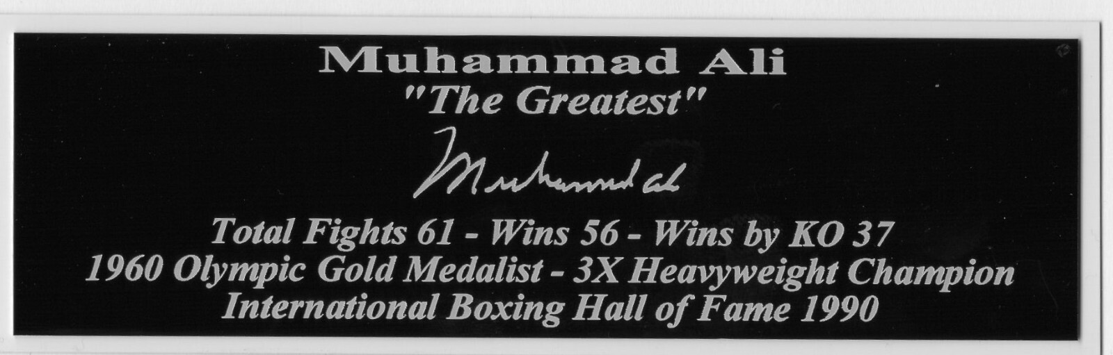 Fernando Mendoza Autograph Nameplate Indiana Hoosiers National Champion Heisman