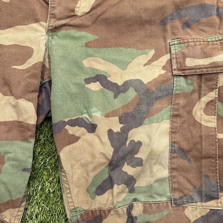 US Military Woodland Camo Pants Mens Large Regular M81 USGI Tactical