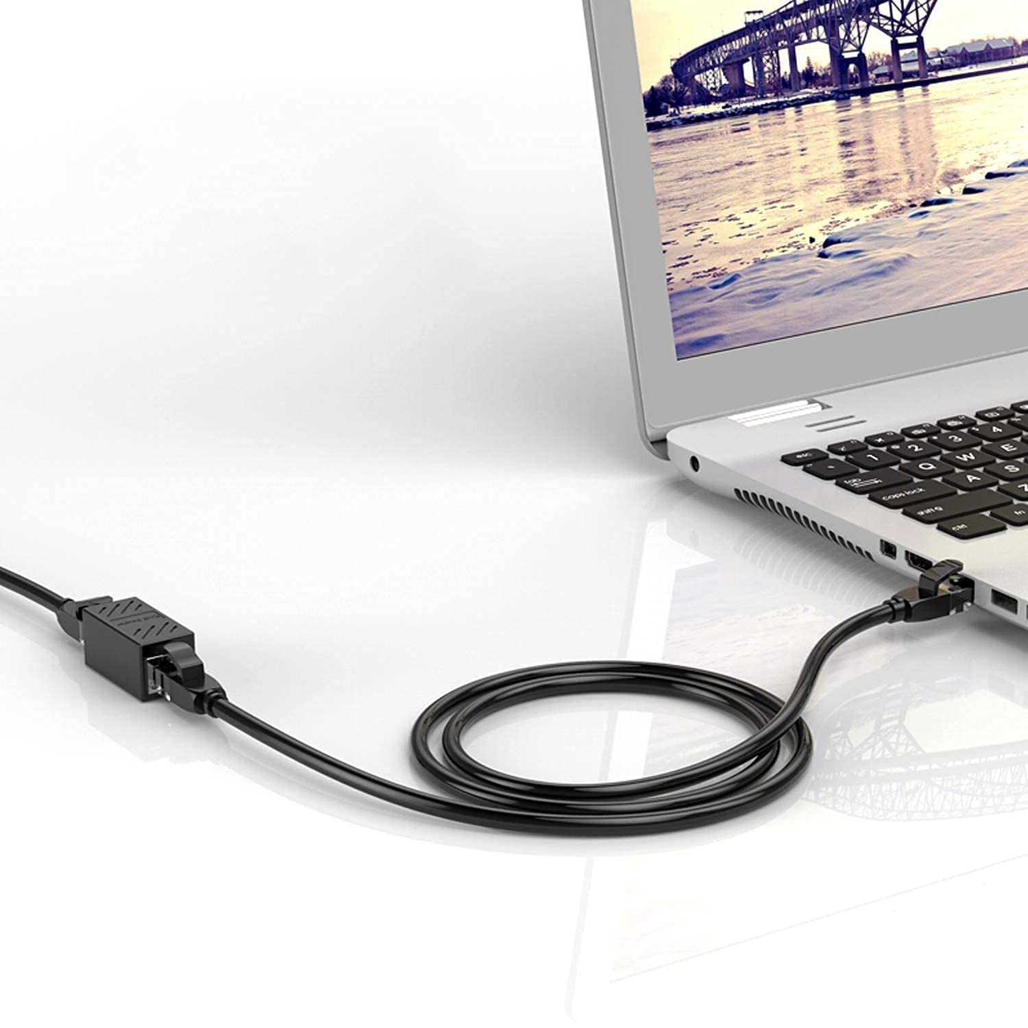 RJ45 Inline Coupler Cat7 Cat6 Cat5e Cat5 Ethernet LAN Network Cable Adapter Lot