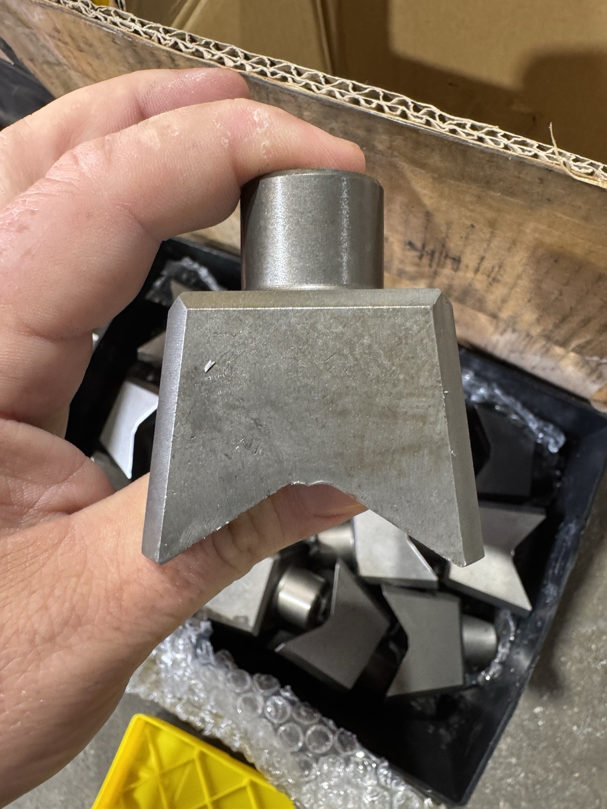 Forestry Mulcher Teeth Replaces Quadco QH10078T 22-0019 Chinese Mulcher M12-1.75