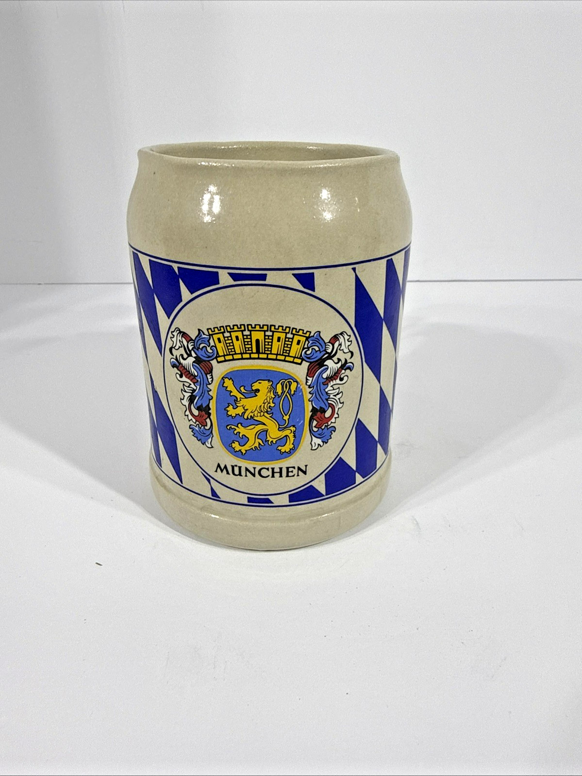 Vintage Munchen West Germany Hand Thrown Mug