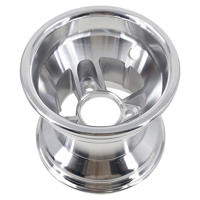 2 Pack 5" Go Kart Front Aluminum Wheel Rim 10x4.50-5 3 Stud for Racing Cart