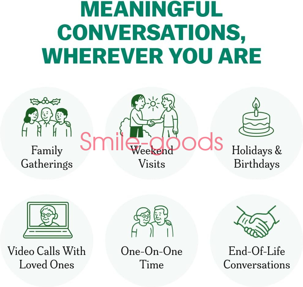 TALES 150 Life Story Interview Kit Cards for Family & Friends - New Edition