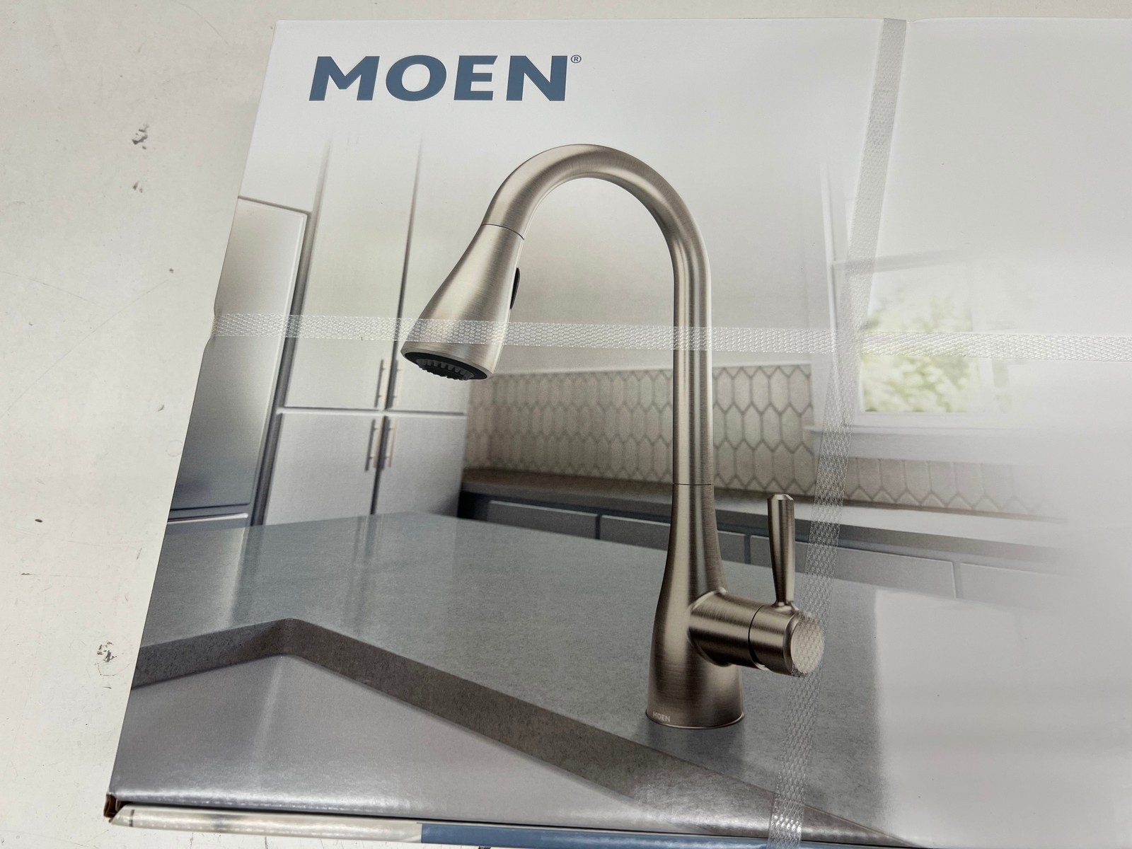 Moen Doherty Single Handle Pull Down Sprayer Kitchen Faucet Stainless