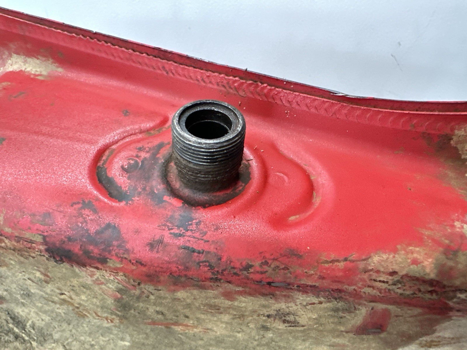 USED OEM 93-00 HONDA TRX300 TRX 300 TRX300FW FOURTRAX RED GAS FUEL TANK