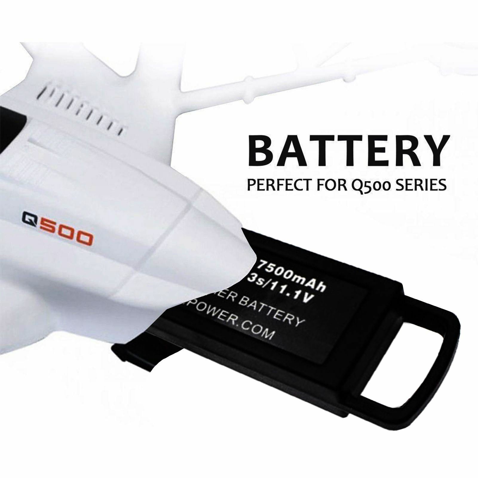 Replacement 7500mAh Li-Po Battery YUNEEC Q500+ PRO 4K Typhoon Drone
