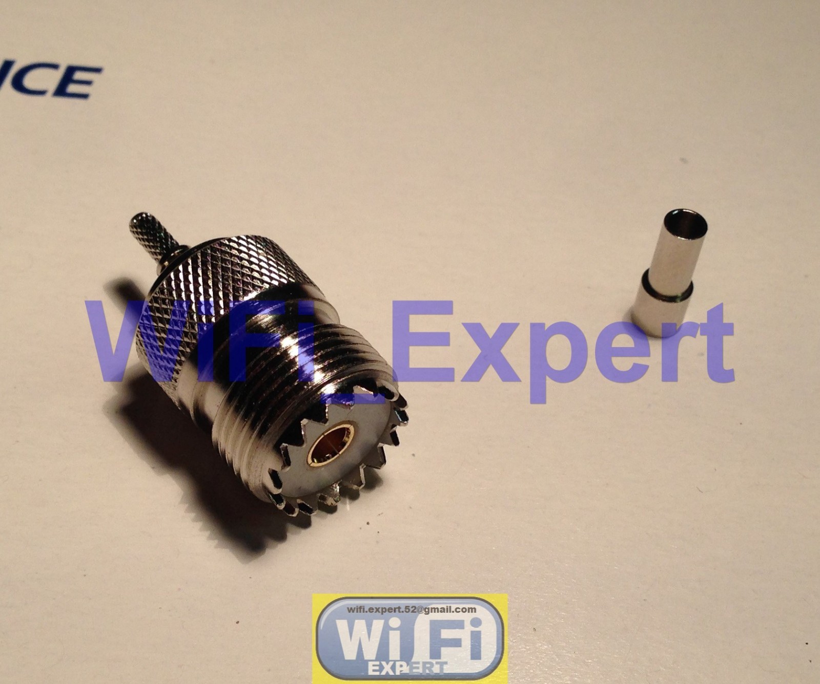 1 x UHF SO-239 Female Straight Solder Crimp RG316 RG174 RG179 LMR100 Cable USA