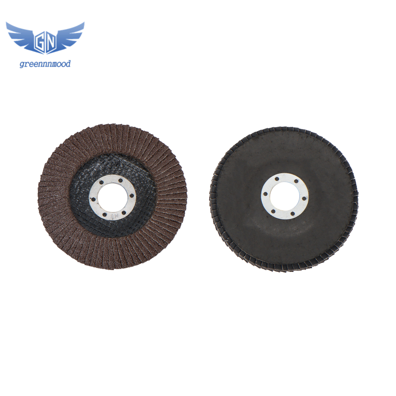 100PCS Premium Zirconia Flap Disc Sanding Grinding 4-1/2" × 7/8" 40 Grit