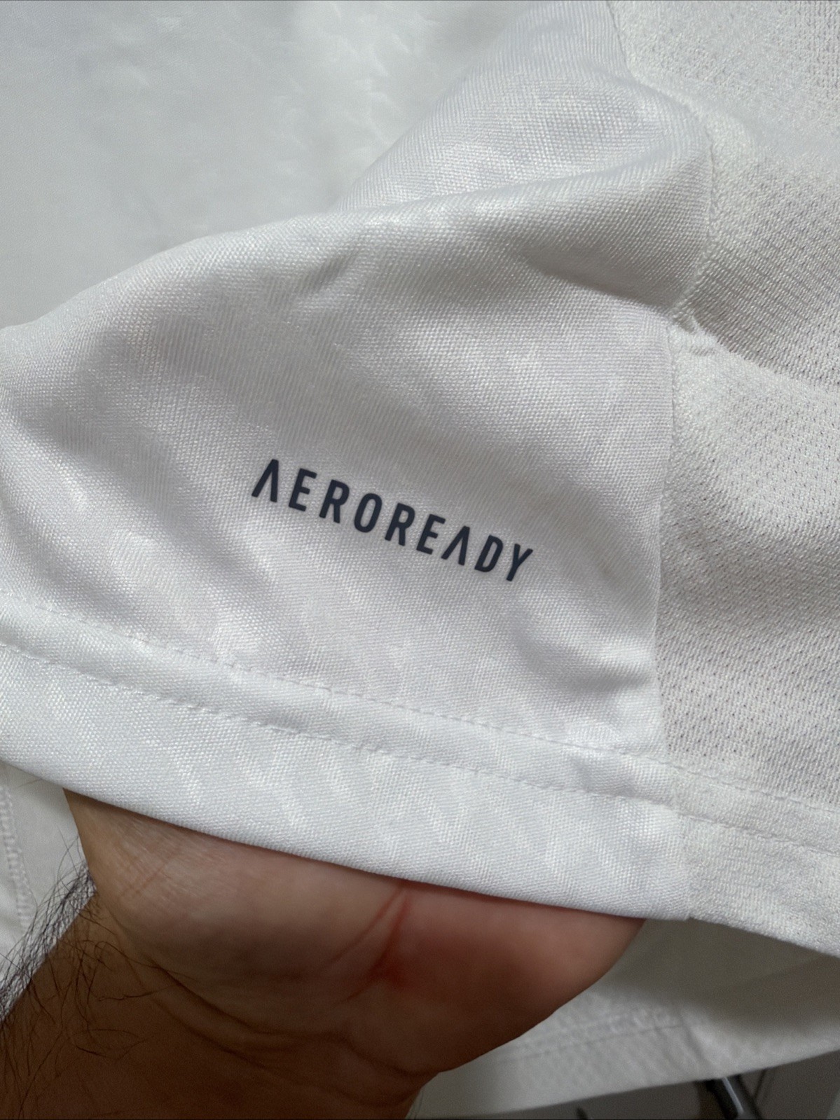 Mbappe #9 Mens 2XL Adidas Real Madrid UCL Home Fan Jersey