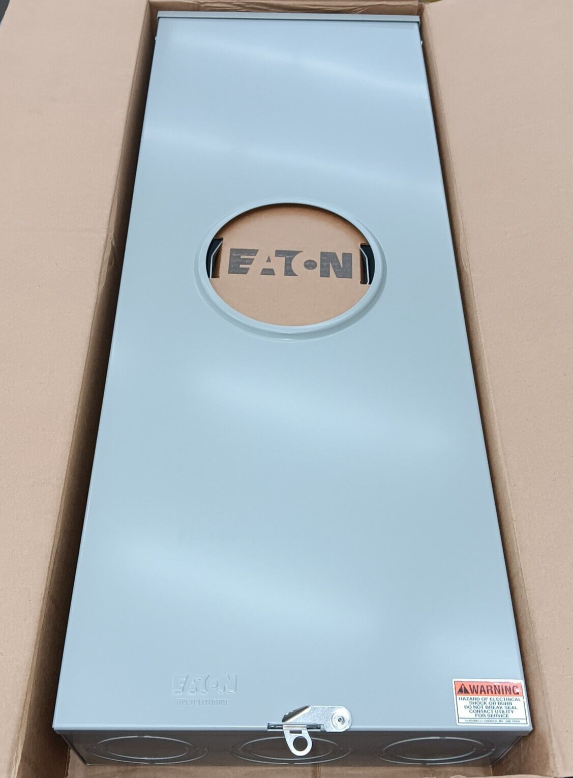 NEW EATON 1009788ACH 400 / 320 AMP METER SOCKET RINGLESS 4-JAW LEVER BP 600V 1Ø