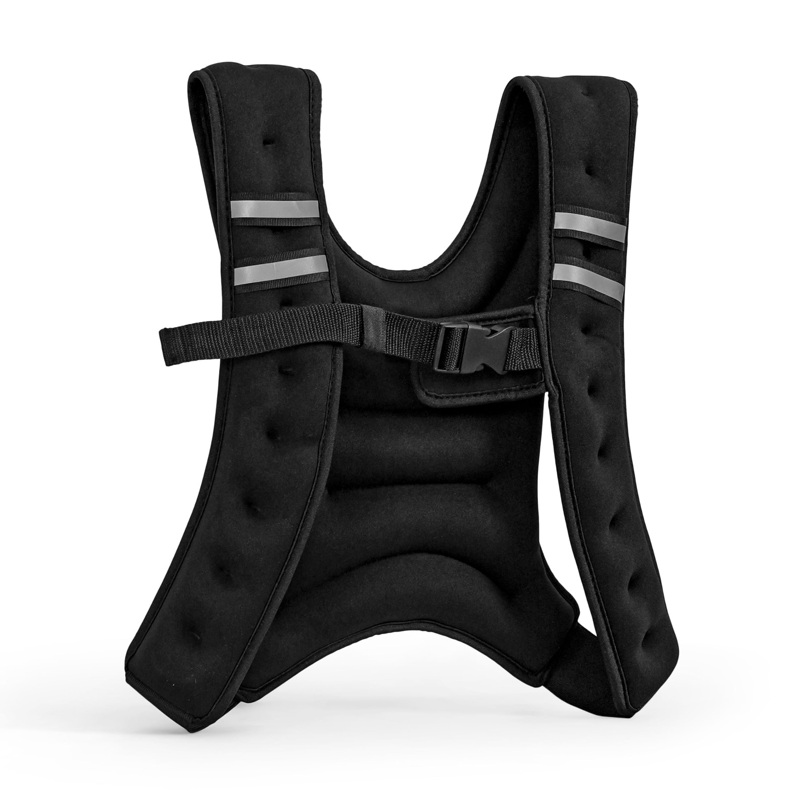 Tone Fitness Black Weighted Vest 12 Lbs