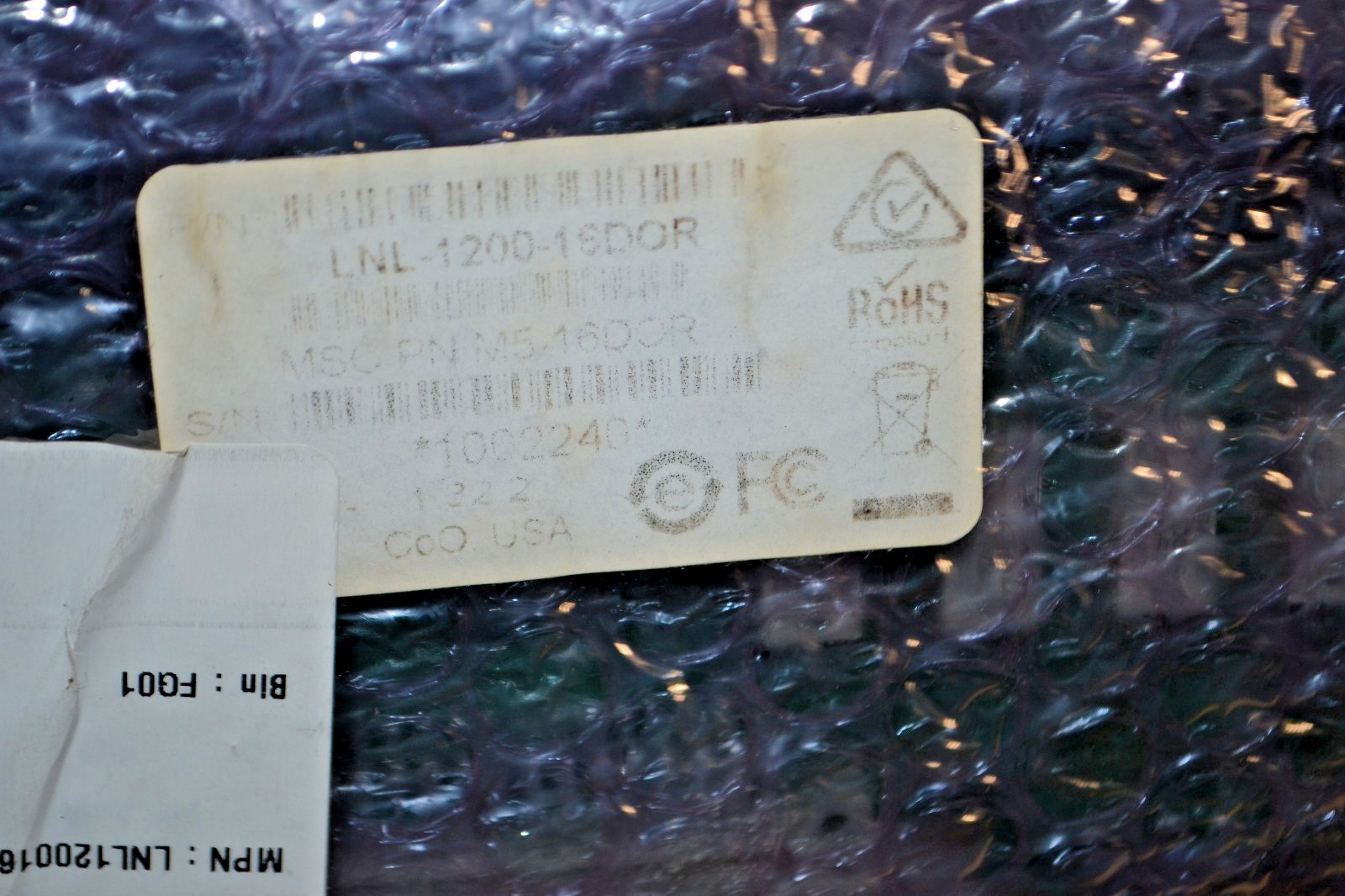 Lenel ~ LNL-1200-16DOR ~ LNL-1200 2 VDC 16 Relay Output Control Module ~ (p)