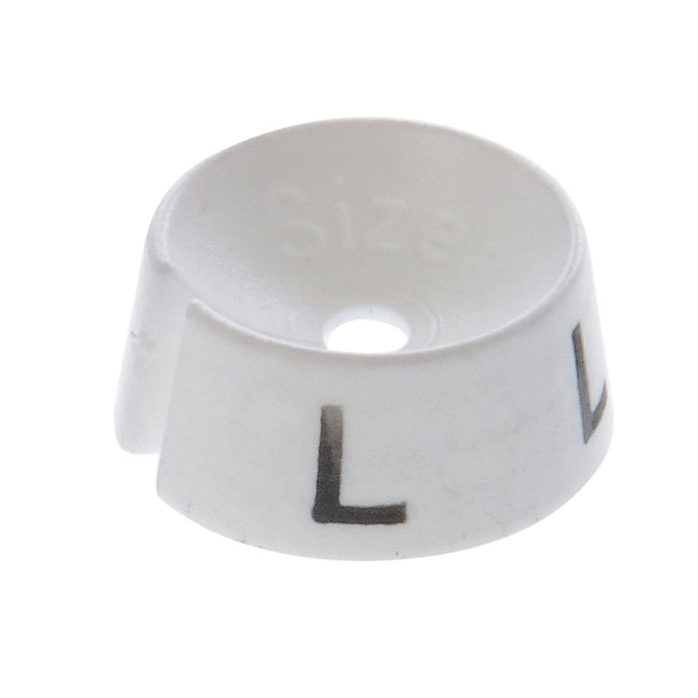 Hanger Size Markers Large White Bag of 25