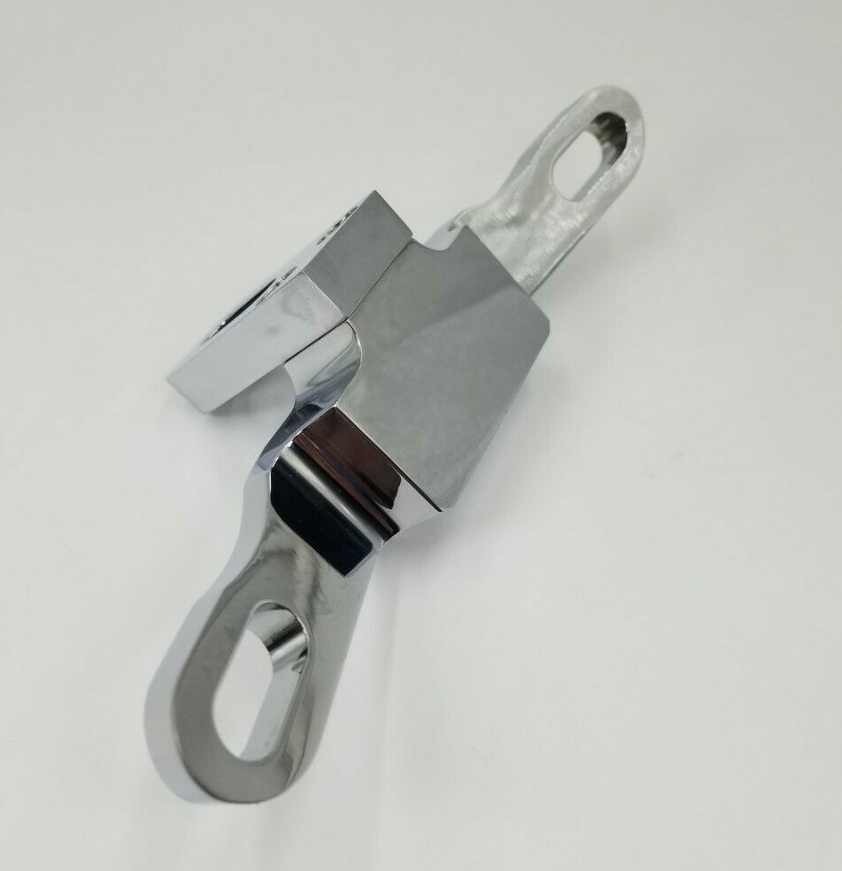 Chrome Top Motor Mount w Coil Holes for Harley FL FX 1948-99 Panhead Shovelhead