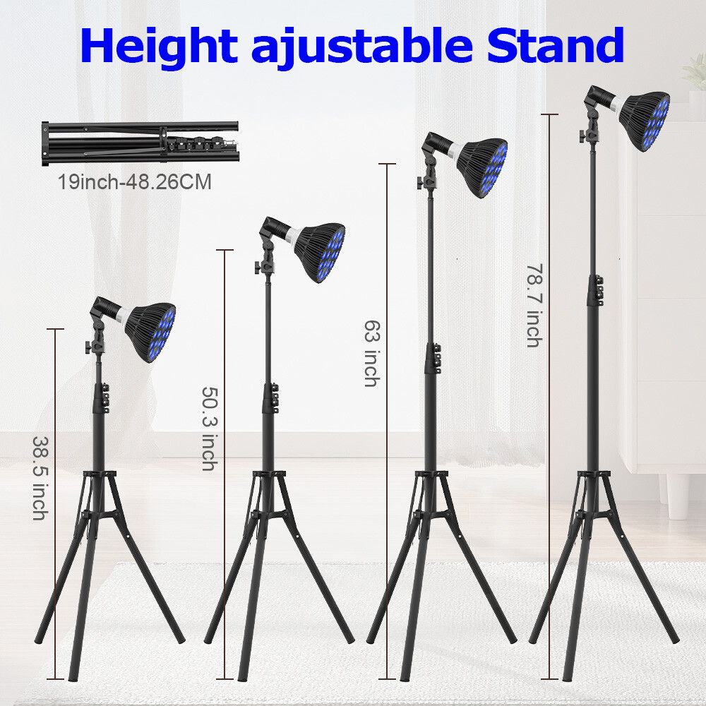 UV Tanning Lamp Body Facial Tanning Solarium Light Bronze Skin Color Sunless