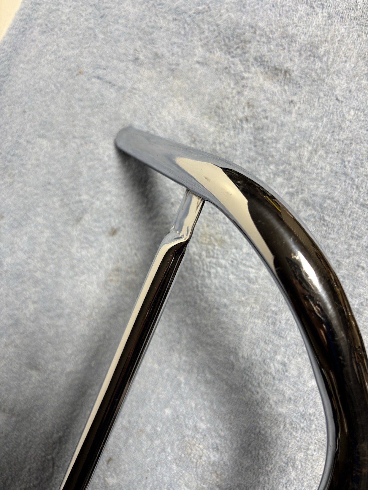 Prewar Torrington Autocycle / Motorbike bicycle cross brace re-plated handlebars