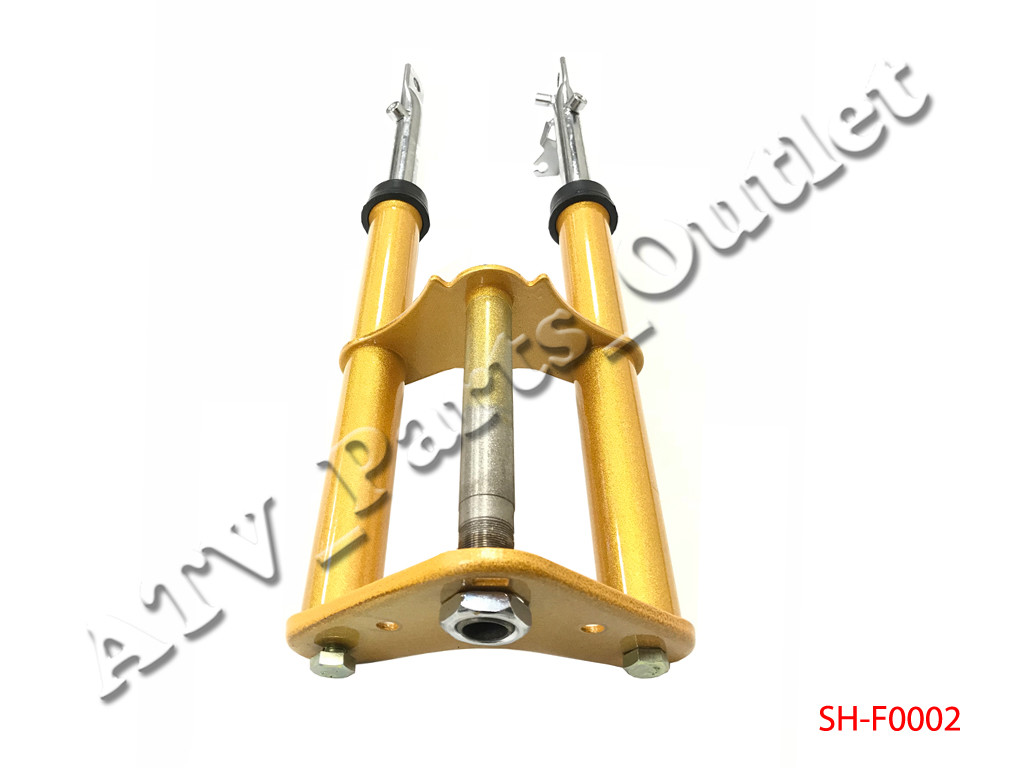 Honda CRF50 XR50 CRF XR 50 Front Forks Suspension with Triple Tree Assembly Gold