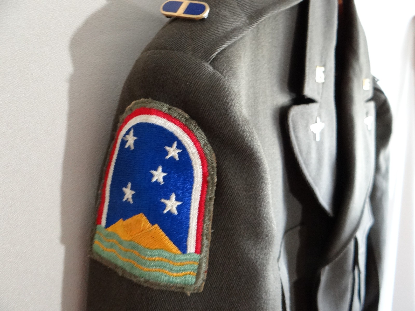 WWII Army Air Corps Air Transport Command Officers Ike Jacket Uniform