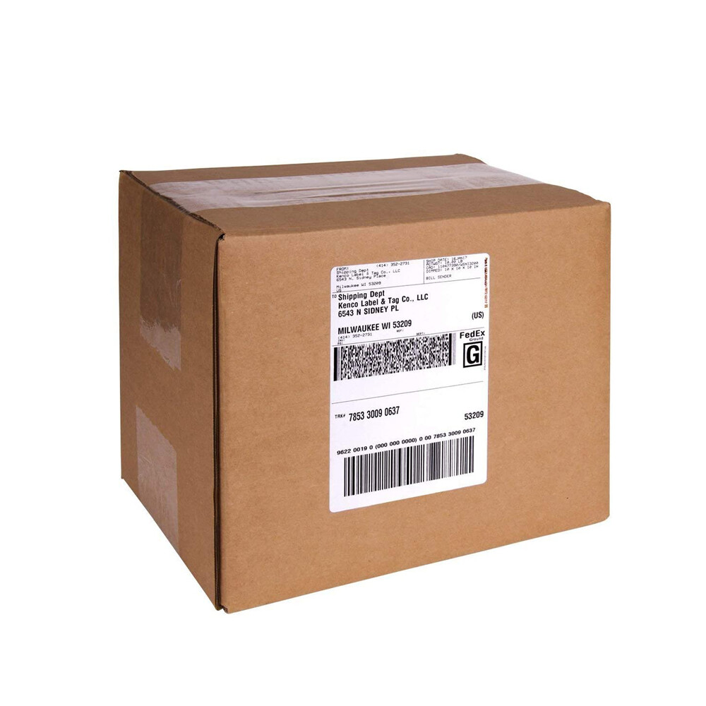 US 200 Shipping Labels 8.5 x 5.5 Rounded Corner Self Adhesive 2 Per Sheet Blank