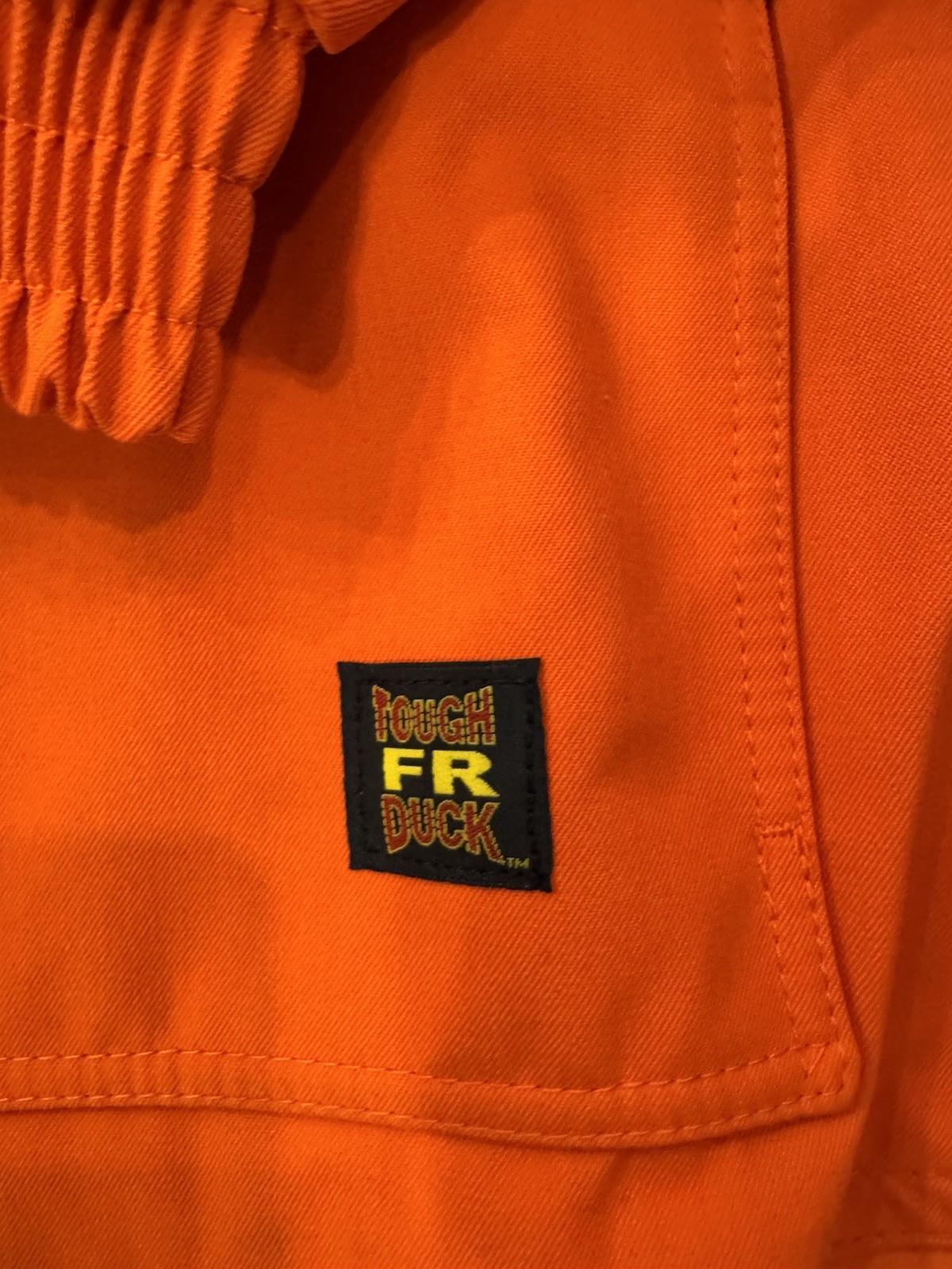 Tough Duck FJBL013 Men's Hi-Vis Hrc2 NFPA Glen Guard Safety Jacket Size 5X NWT