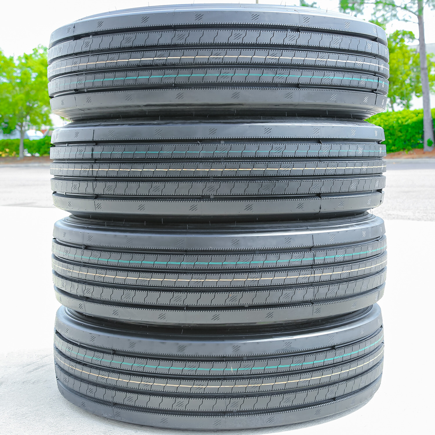 2 Tires Cosmo CT575 Plus 255/70R22.5 Load H 16 Ply All Position Commercial