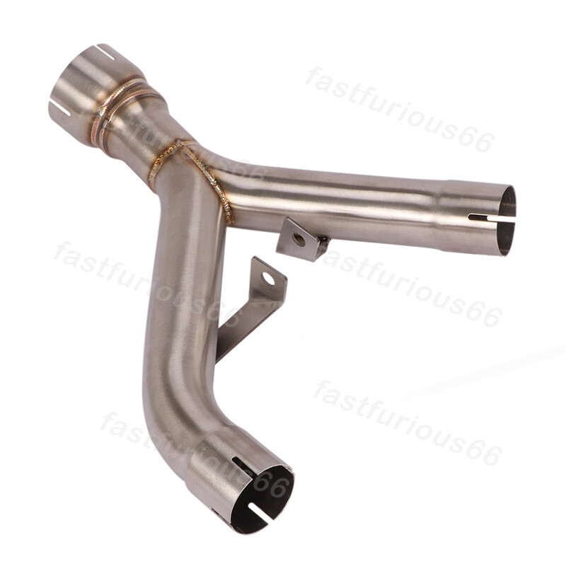 For Kawasaki Z1000 Ninja 1000 2010-2023 Exhaust Mid Connect Link Pipe Steel Tube