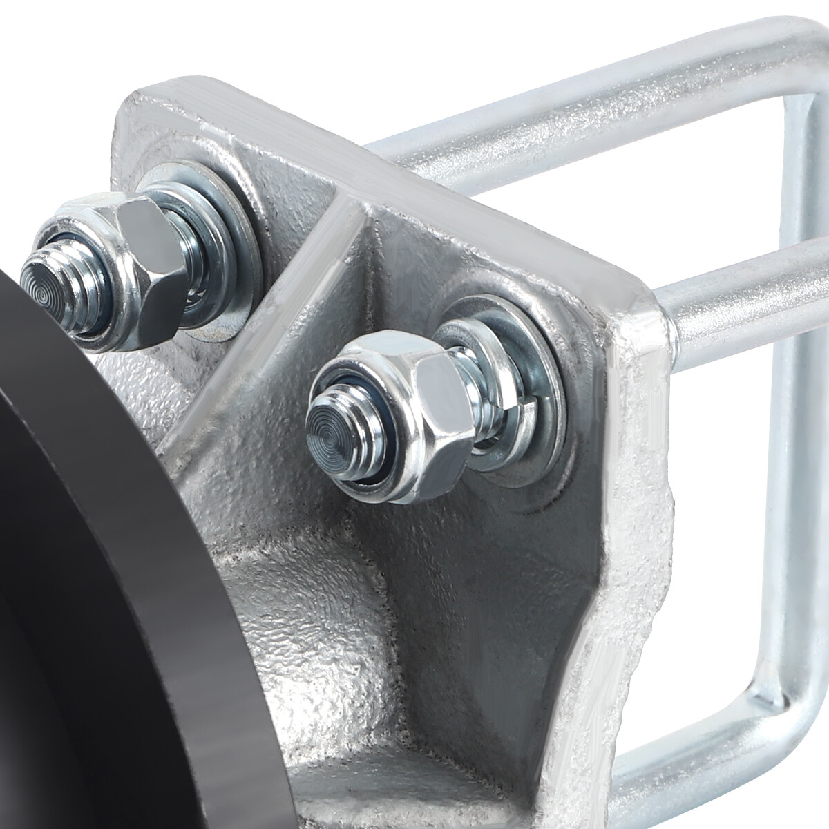 4" Square Post x 2" Square Gate Frame Premium Nylon Cantilever Roller Assembly