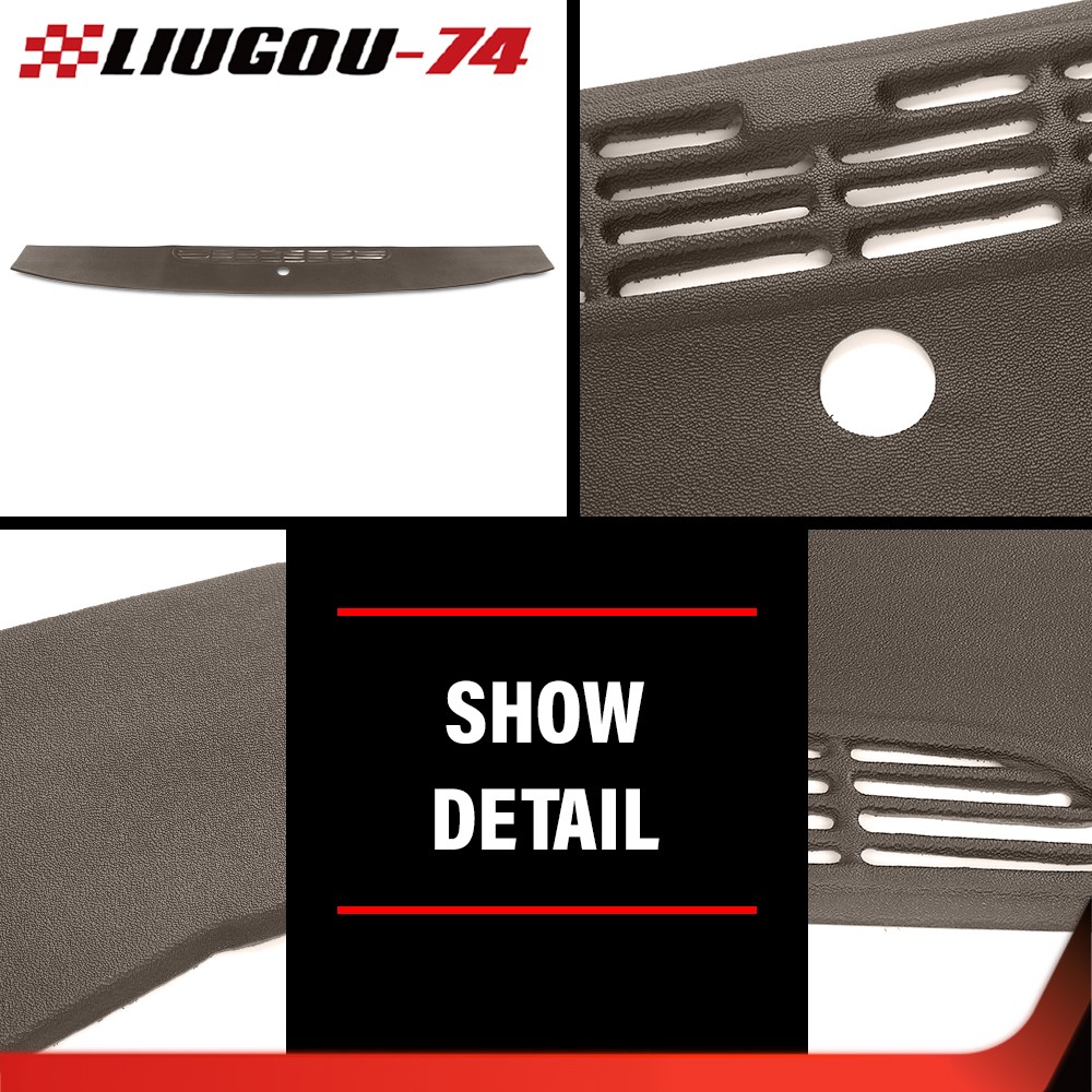 Upper Dash Panel Grille Cover Cap Brown Fit For 07-13 Escalade Silverado Sierra