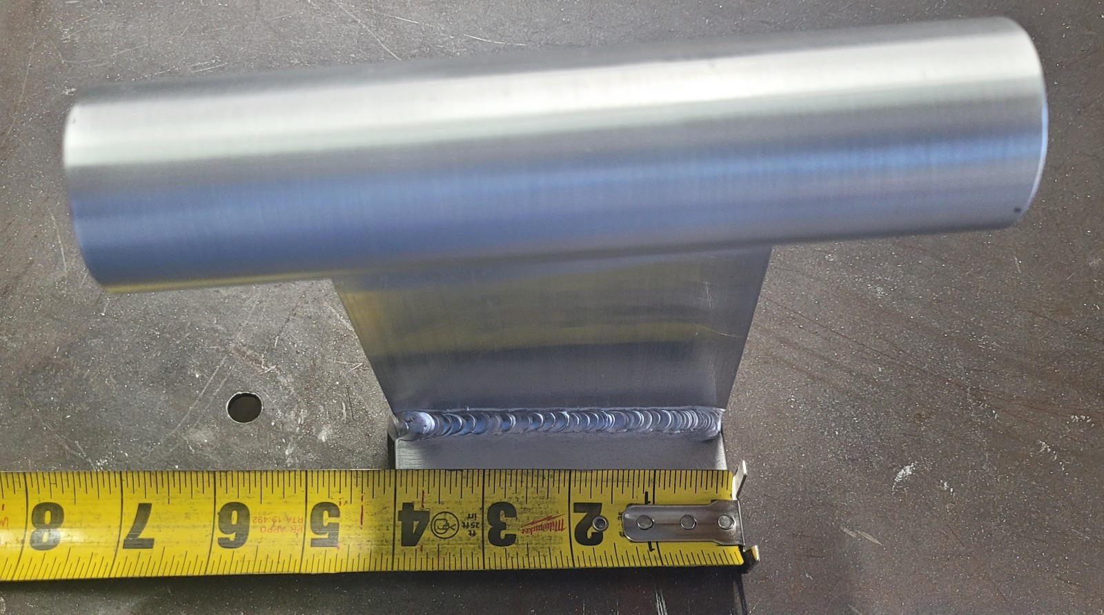 1 1/4" Inside Diameter Shallow Water Anchor ANGLED Transom / Stern Mount.