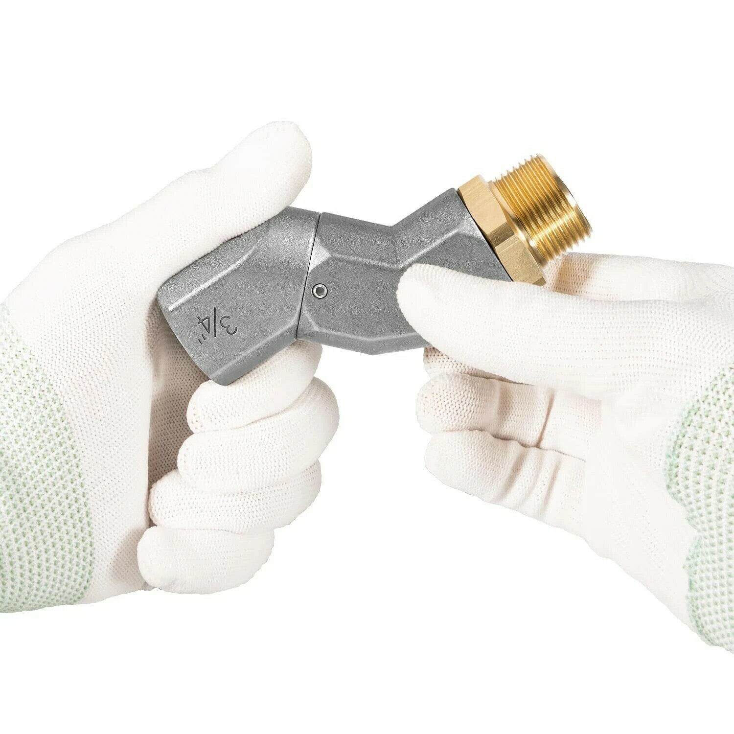 3/4 Inch NPT Fuel Swivel Joint: 360° Rotate, Prevent Hose Kinking