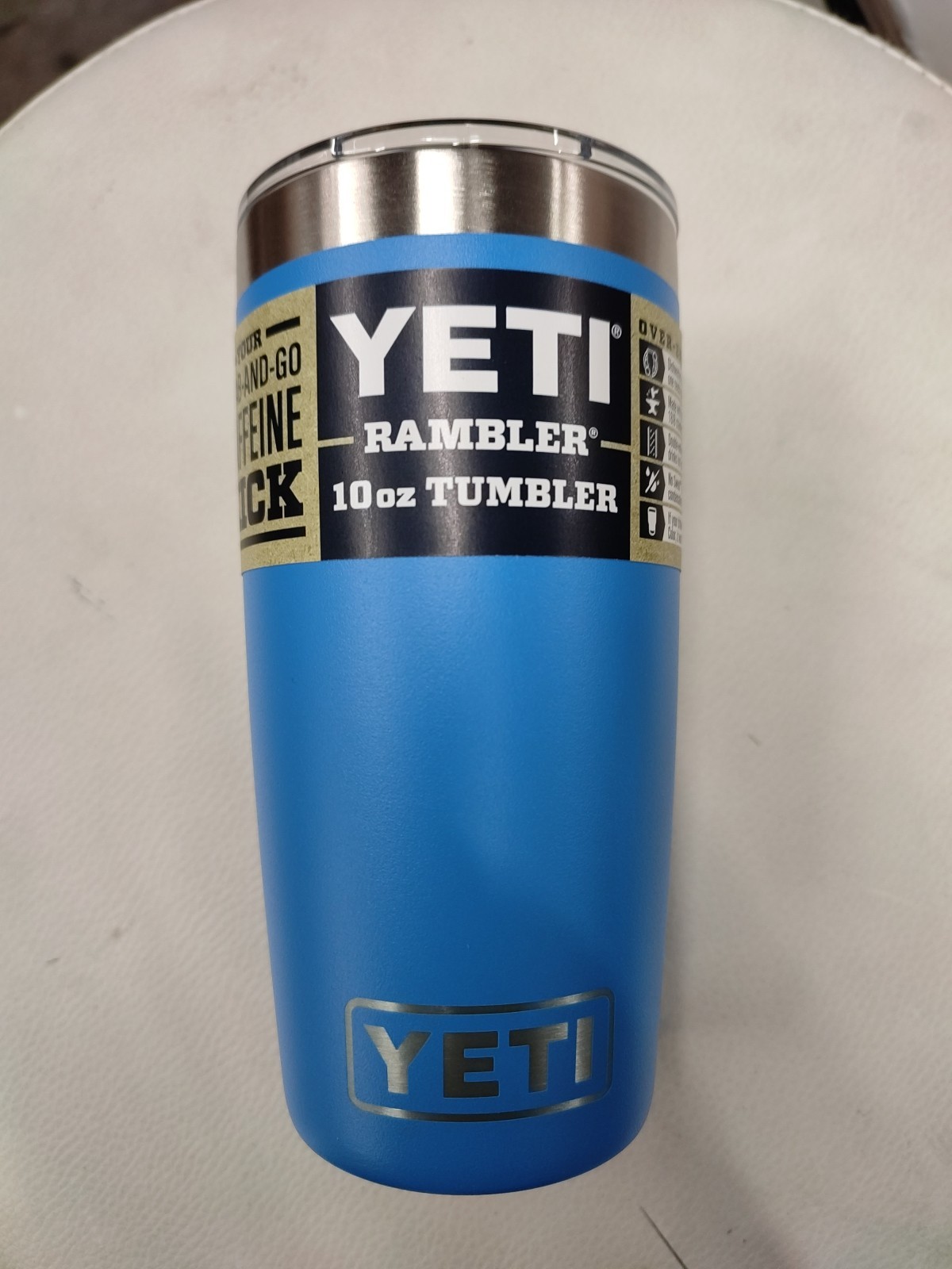 YETI RAMBLER 10 oz TUMBLER **BIG WAVE BLUE** SOLD OUT - RETIRED SIZE & COLOR!