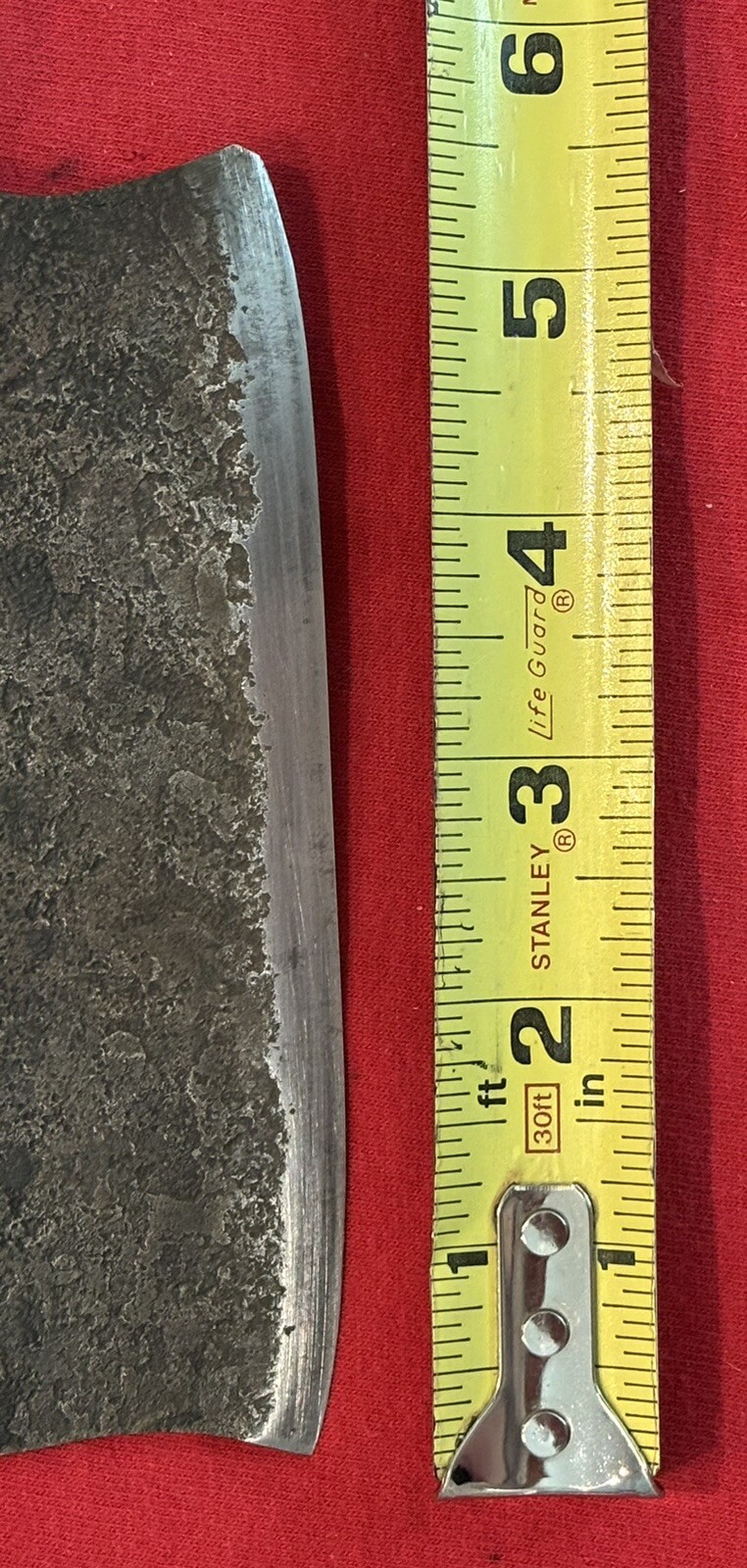 J.B. CUSTOM HANDMADE CLEAVER FROM A 1969 CAMARO LEAF SPRING - VINTAGE EXCELLENT