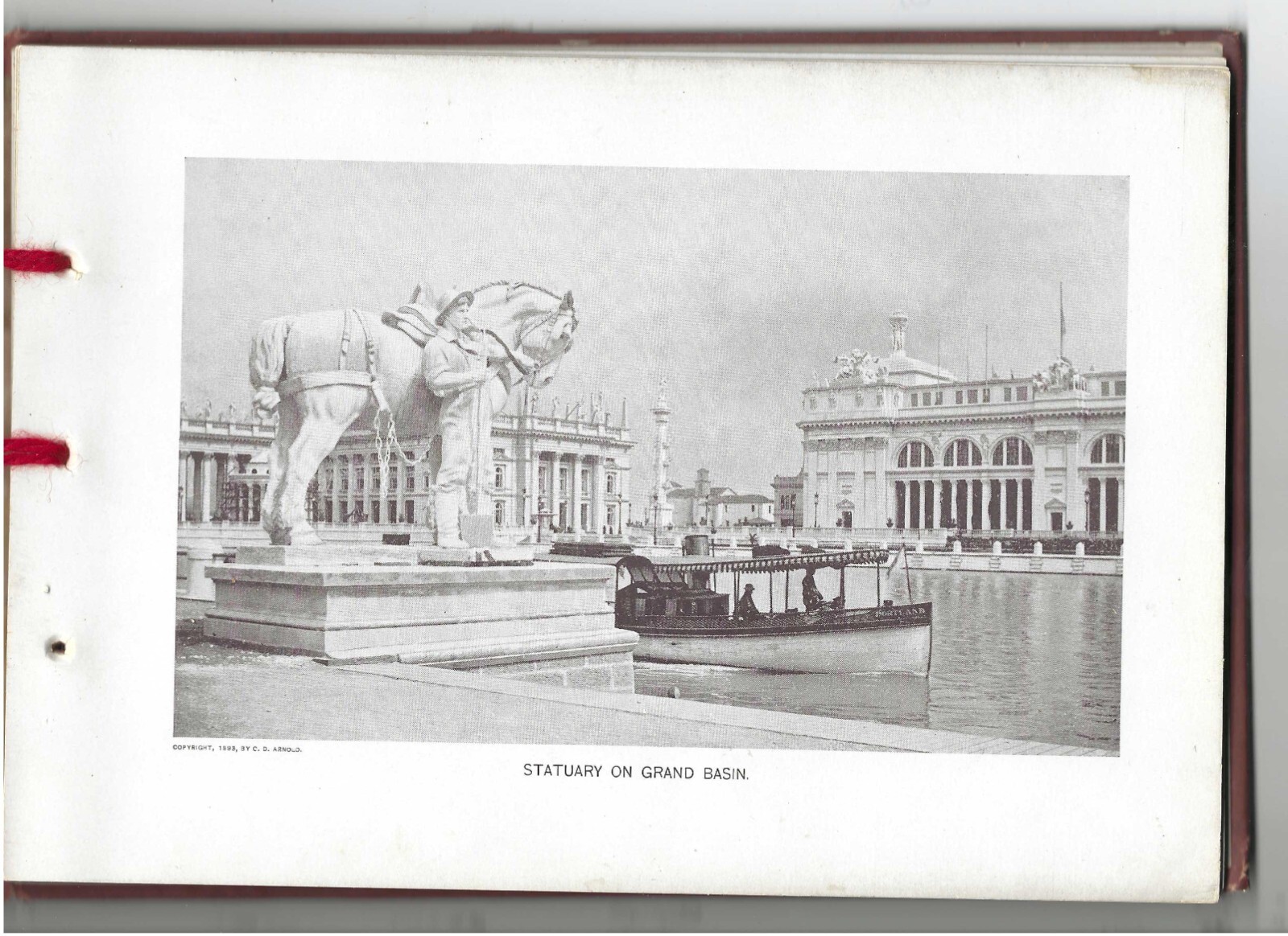 US 1892 WORLD COLUMBIAN EXPOSITION 25 ORIGINAL OFFICIAL PHOTOGRAPH VIEWS