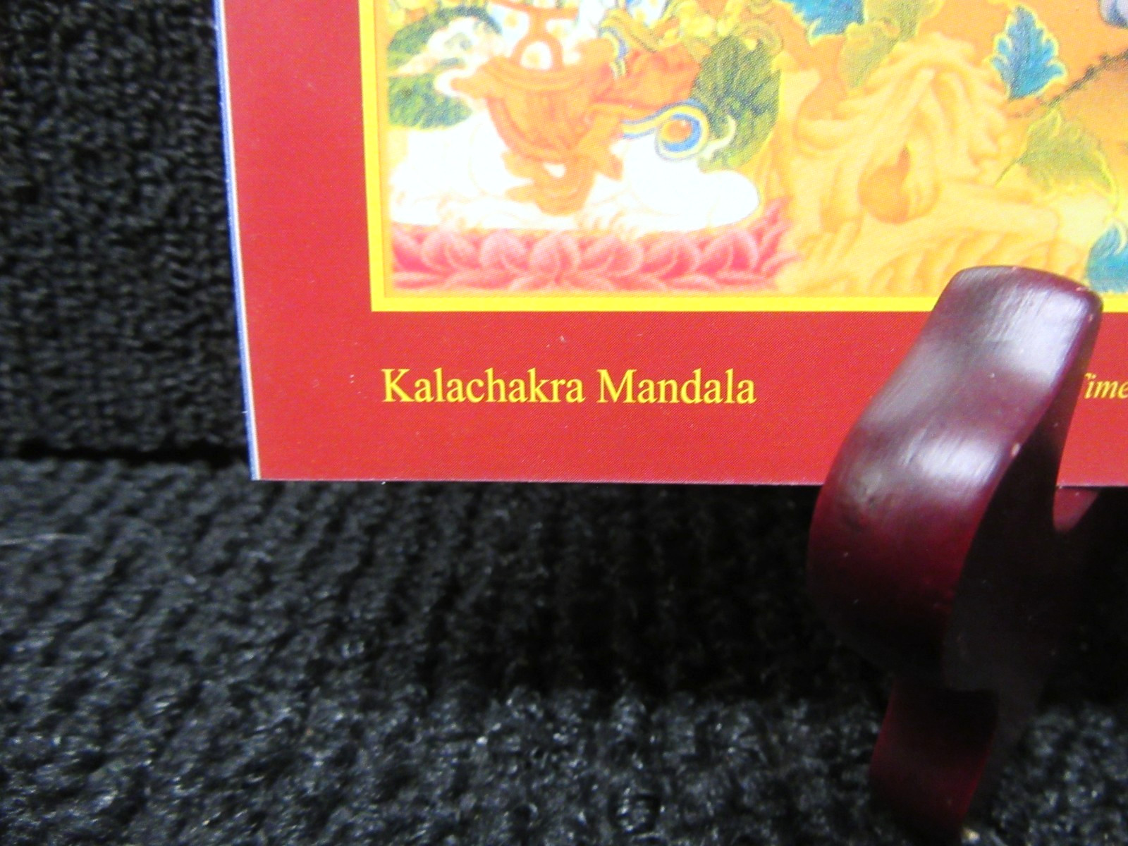 Kalachakra Mandala Print Blessed By Lama Zopa At Kopan Monastery 2013 See Pics!!