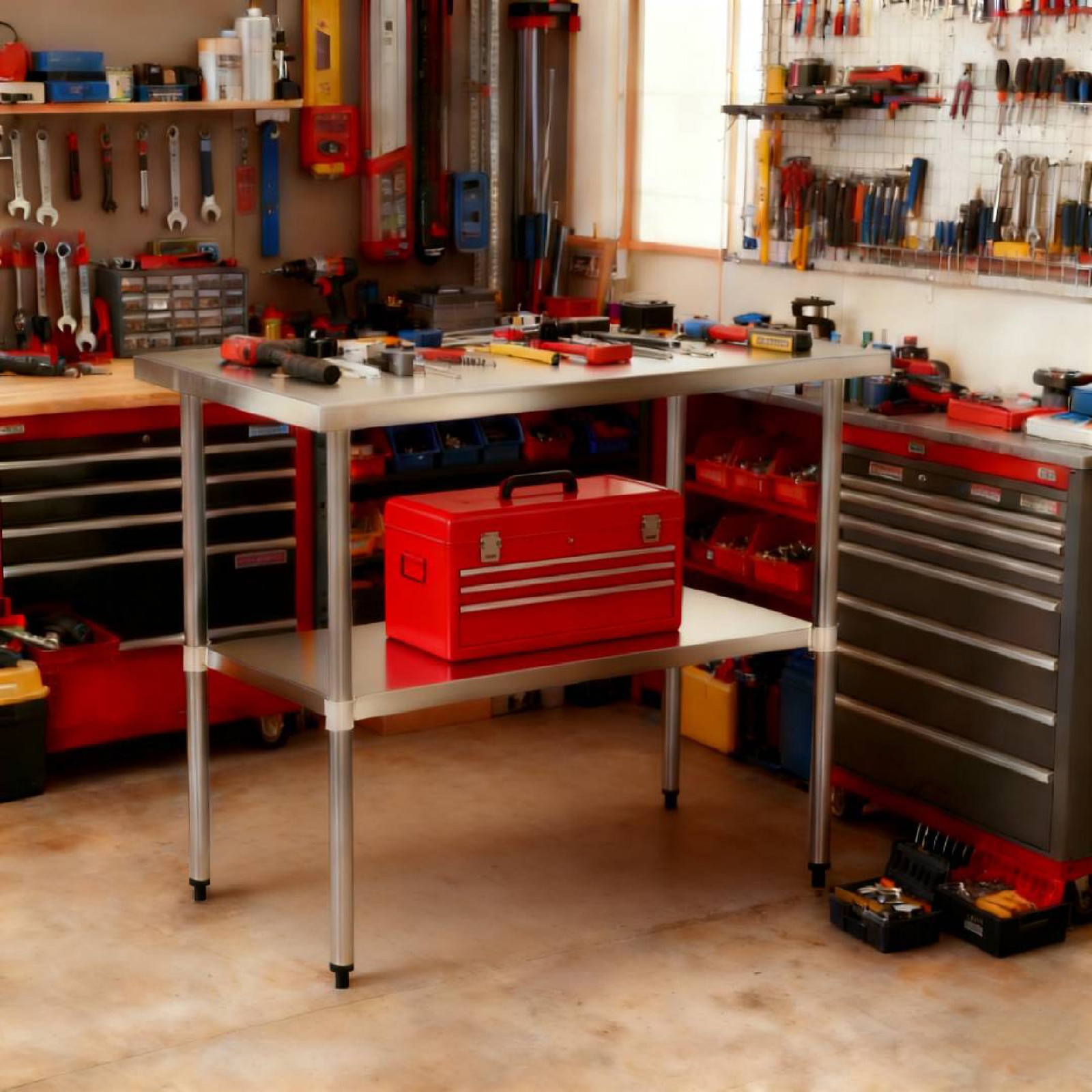 18'' x 60'' Stainless Steel Work Table NSF Commercial Heavy Duty Prep Worktables