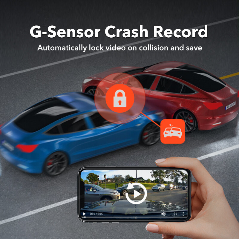 REDTIGER F7NP 4K Dash Cam Front and Rear Dash Camera Package combination series