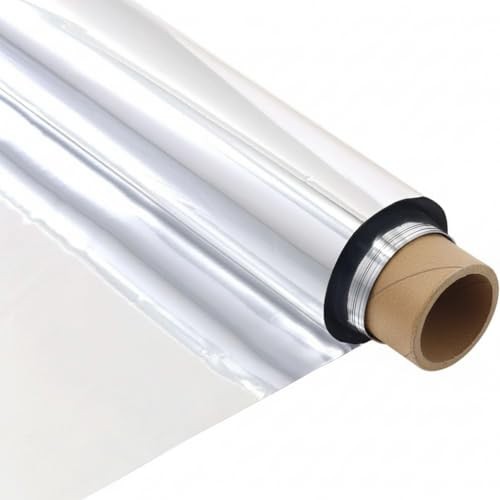 4 x 328 Ft Highly Reflective Film Roll for Outdoor Indoor Plant 328 FT x 4 FT
