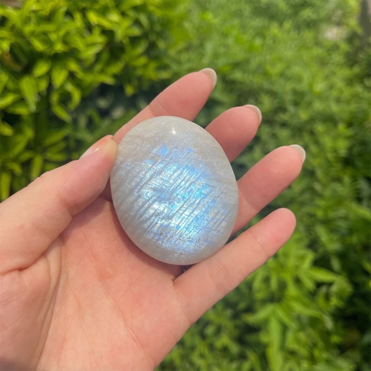 2" Large Moonstone Tumbled Stone Mineral Specimen Crystal Healing Reiki Gifts