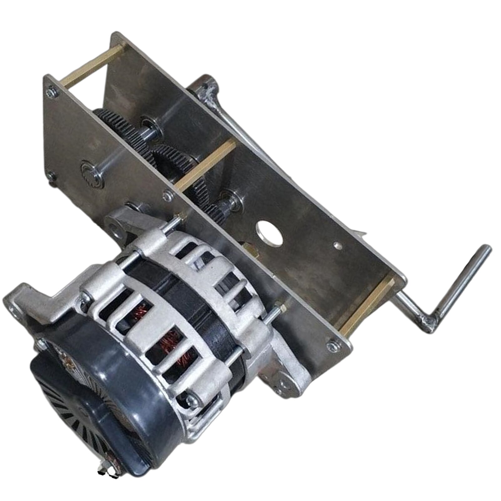 1500/2000W Portable Hand Crank Generator PMA Permanent Magnet Pure Copper Wire