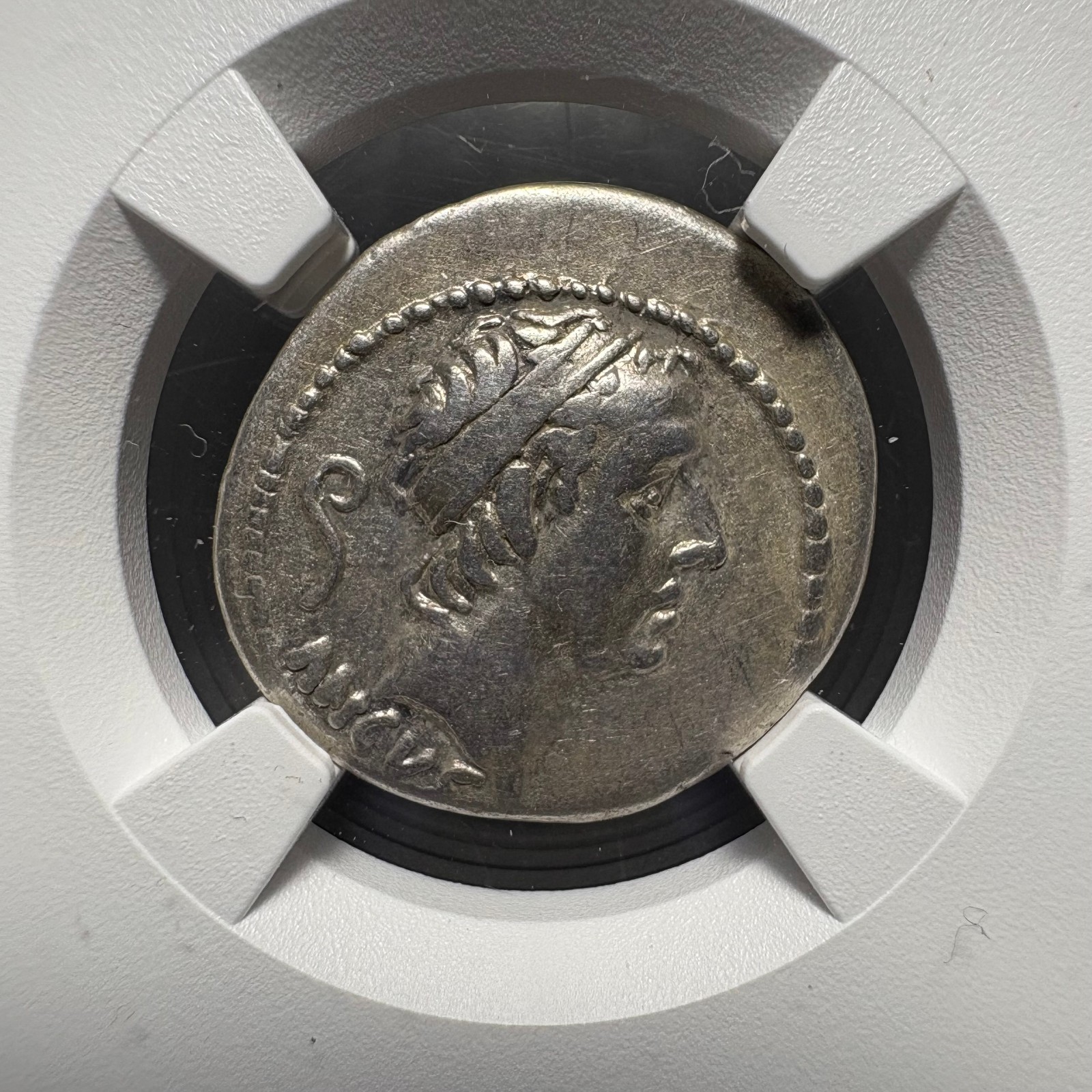 Roman Republic - L. Marcius Philippus, 57 BC - AR Denarius - NGC VF