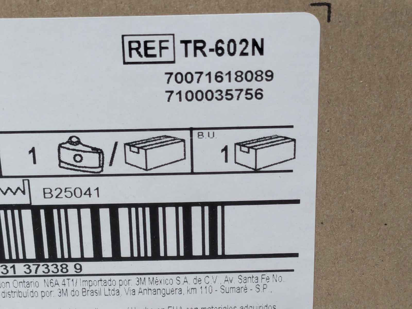 3M Versaflo Powered Air Purifying Respirator Unit TR-602N 7100035756