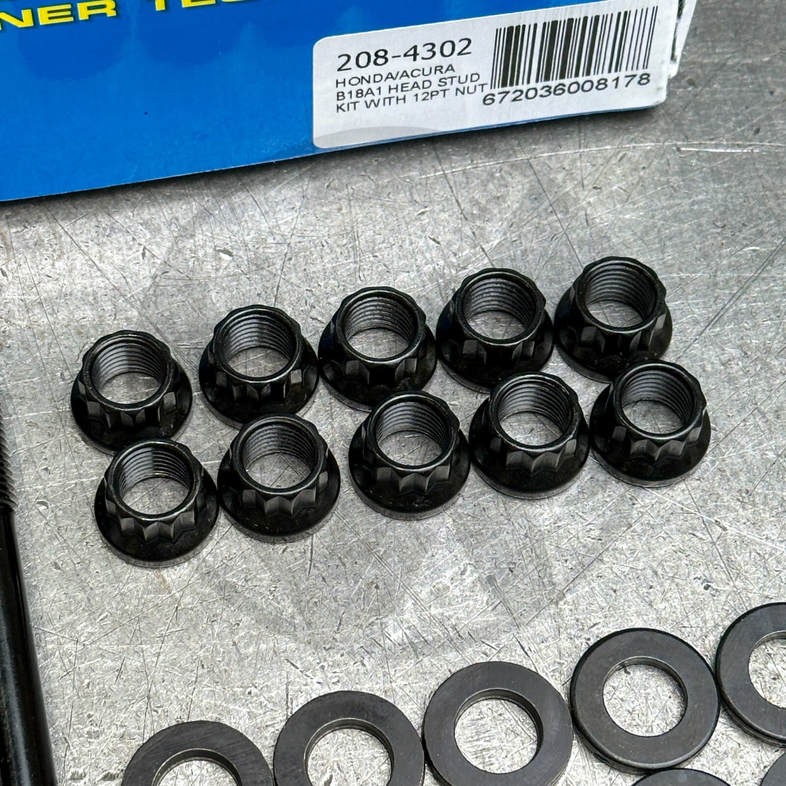 ARP 208-4302 Head Stud Kit NON VTEC For Honda Acura Integra CRV B18A B18B B20B