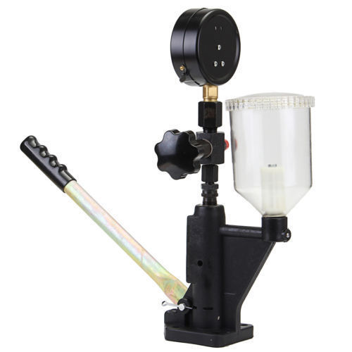 Diesel Injector Nozzle Tester Pop Pressure Dual Scale 600-8000 PSI W/Filter