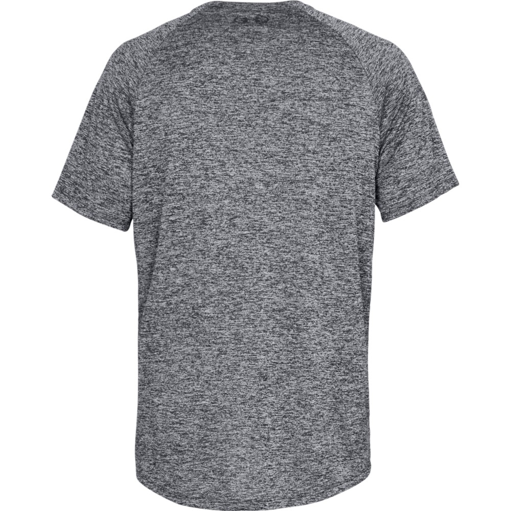 Under Armour 1326413 Men's UA Tech 2.0 Training T-Shirt, Black/Graphite, Small