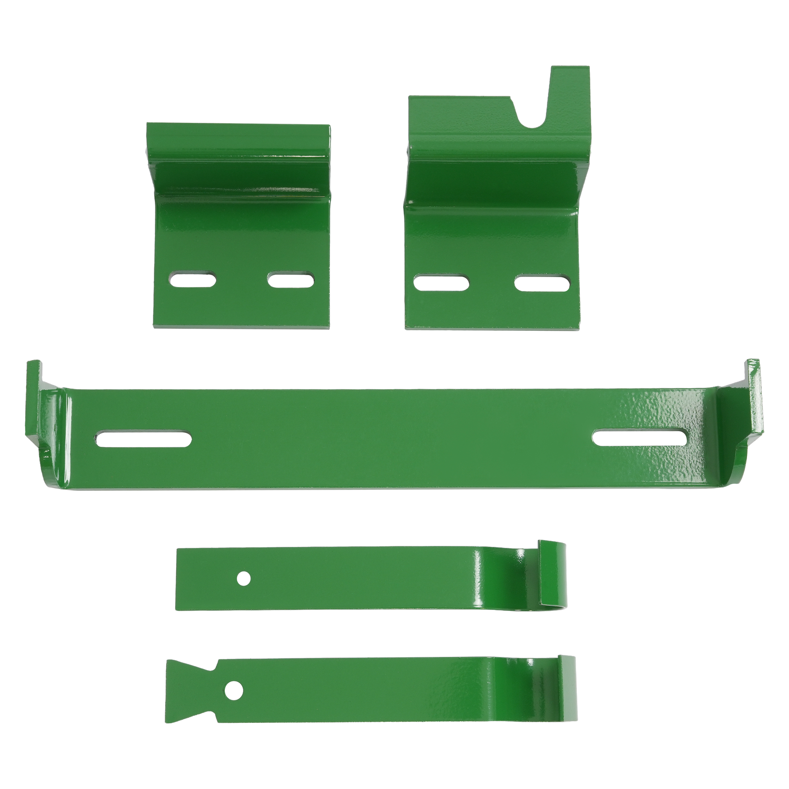 LH+RH Powder Coated Battery Box w/ Bracket For John Deere 4010 4020 4320 4520