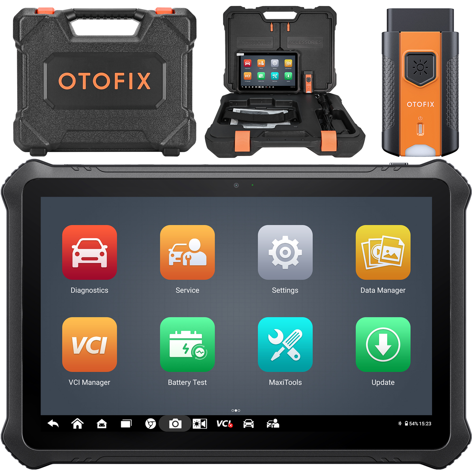 2024 OTOFIX D1 Max Bi-Directional Diagnostic Scanner Car Full System Scan Tool