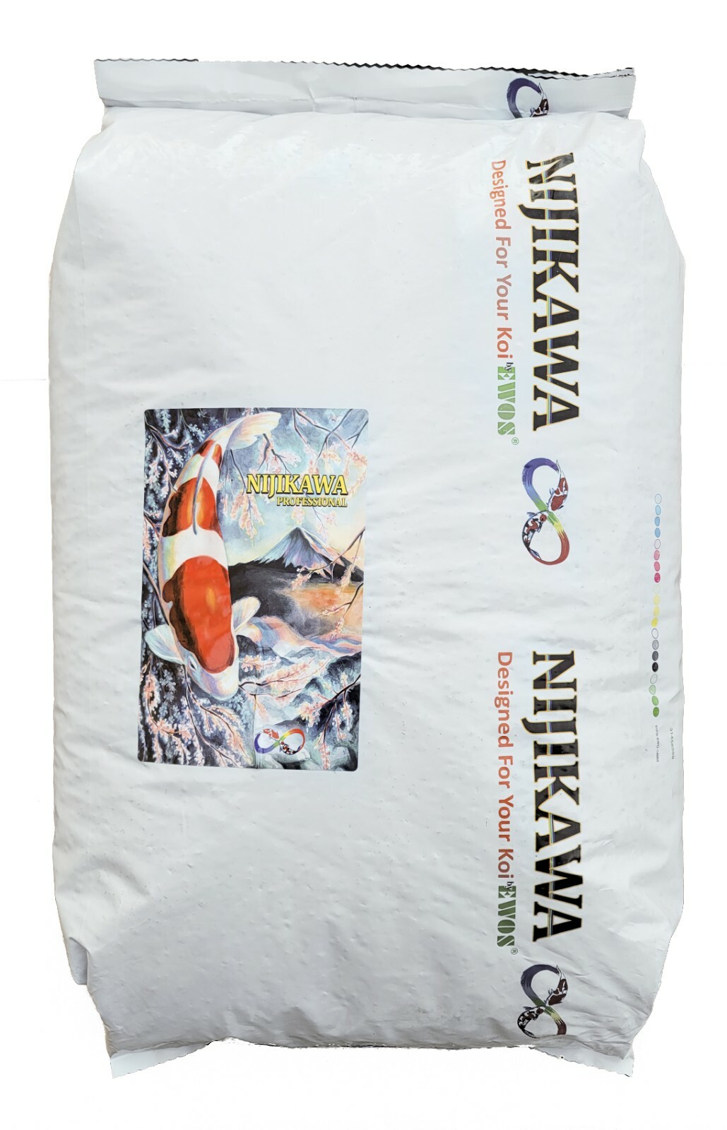 Nijikawa Professional Koi Food 44lb 5MM Sinking •Authorized eBay Dealer•